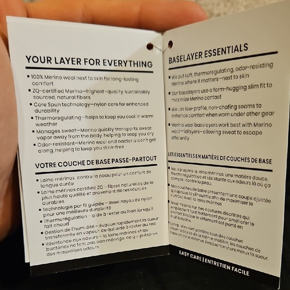 Smartwool Men's Classic Black Long Sleeve Tee - Picture 3 of 10